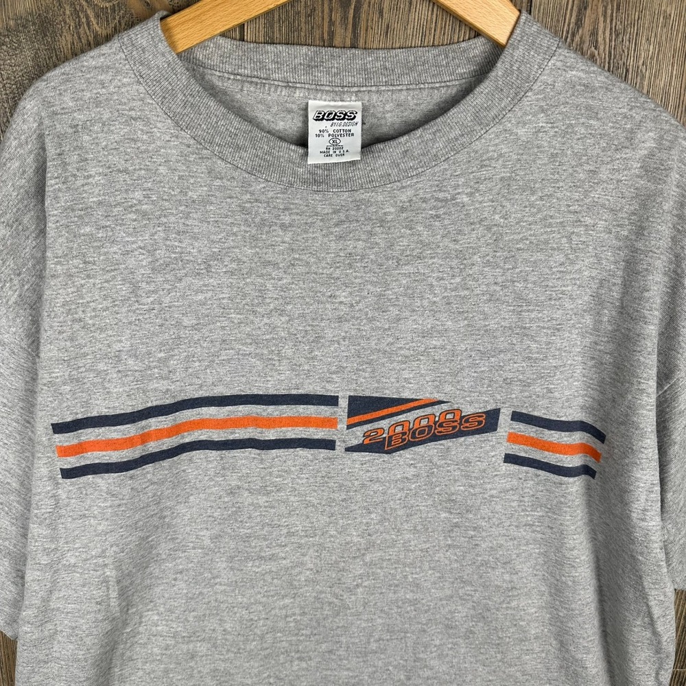 BOSS by IG Design Vintage Y2K 2000 Graphic T-Shirt Adult Size XL Made in USA